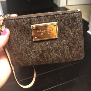 Michael Kors credit card cash wristlet